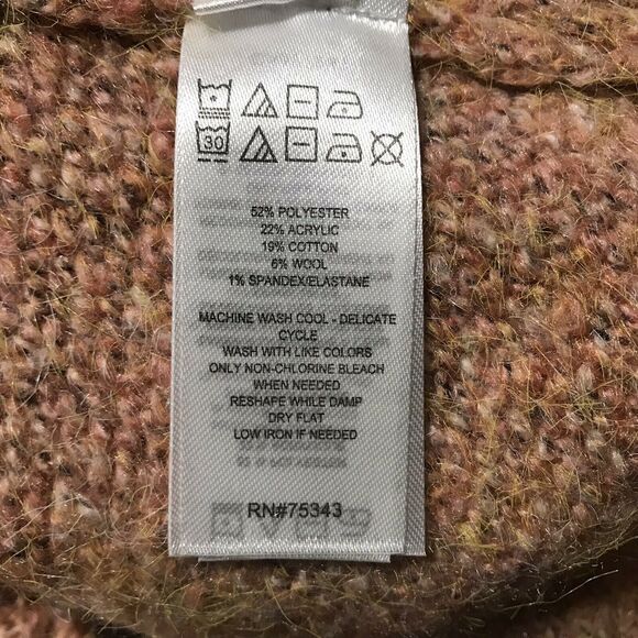 *NWOT Sincerely Jules Cropped Cowl Neck Sweater Size XS - Picture 9 of 9